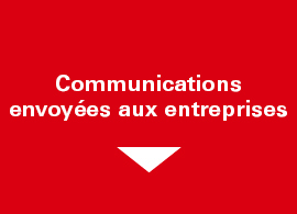 Communications envoyées aux entreprises