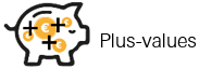 Plus values